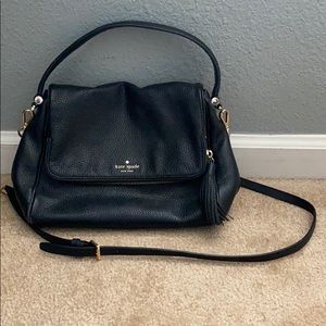 Black Kate spade satchel purse